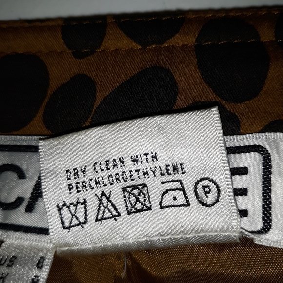 CARLISE Wmns Cheetah Print Zip Up Blazer Jacket 6 - Picture 10 of 10